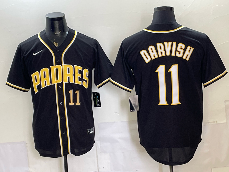 Men San Diego Padres #11 Darvish black Nike MLB 2026 Jersey 052602